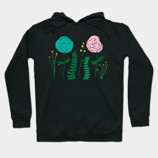 Floral roses Hoodie